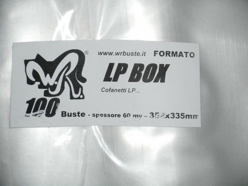 100 buste box - 100, "lp