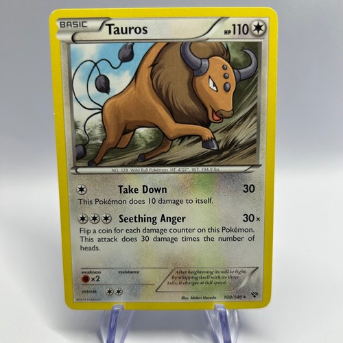 Tauros 100 146 rare - xy, base