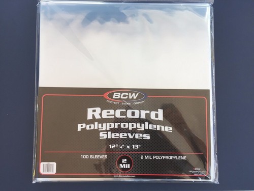 100 bcw record vinyl album - record,