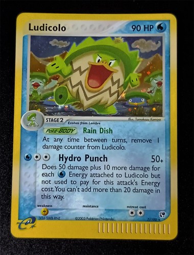 Ludicolo 100 holo - ludicolo, ex
