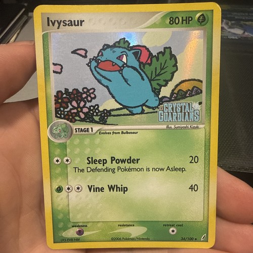 Pokemon tcg ivysaur 100 ex - pokemon,