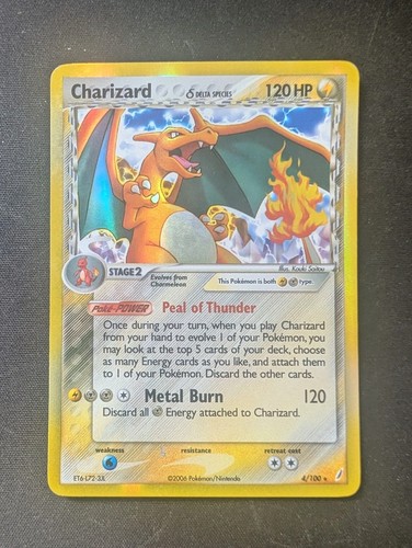 Charizard 100 holo delta - charizard,