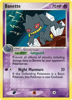 Banette 100 pokemon - -,