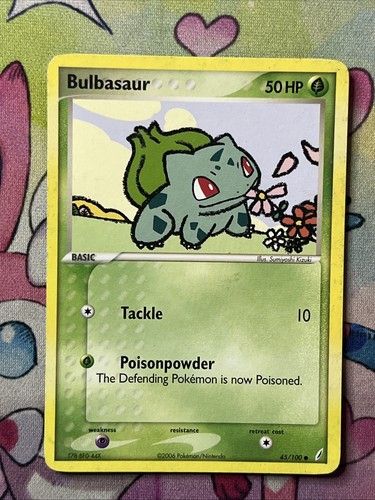Pokémon tcg bulbasaur - bulbasaur, ex