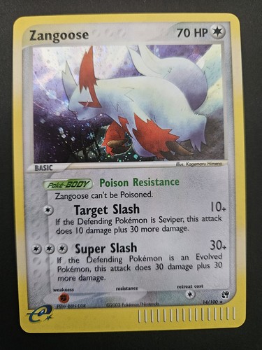 Pokemon card zangoose ex - pokemon,