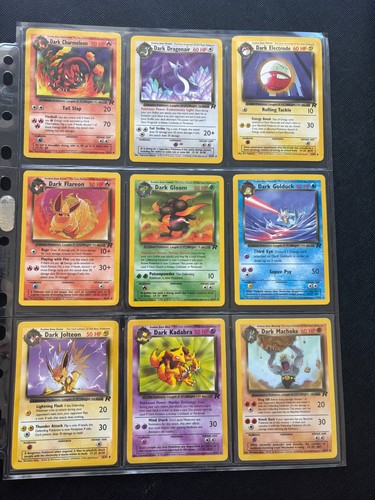 Pokemon cards team rocket - cards,