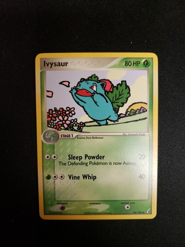 Ivysaur 100 crystal - ivysaur, 34/100
