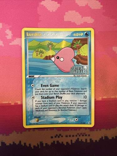Pokemon card luvdisc - pokemon, ex