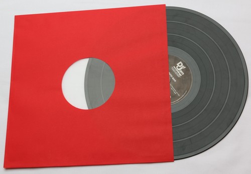100 rote lp schallplatten - lp,