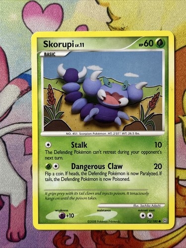 Pokemon tcg skorupi 73 100 - tcg,