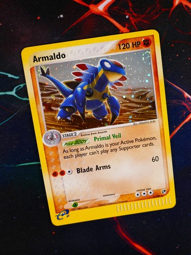Pokemon armaldo card ex - pokemon,