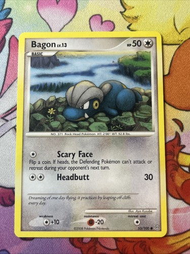 Bagon 100 pokemon - -,