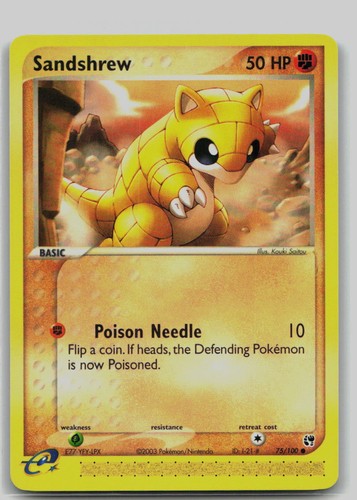 Sandshrew tempesta sabbia - di,
