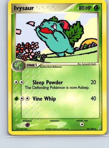 Ivysaur uncommon crystal - ivysaur, ex
