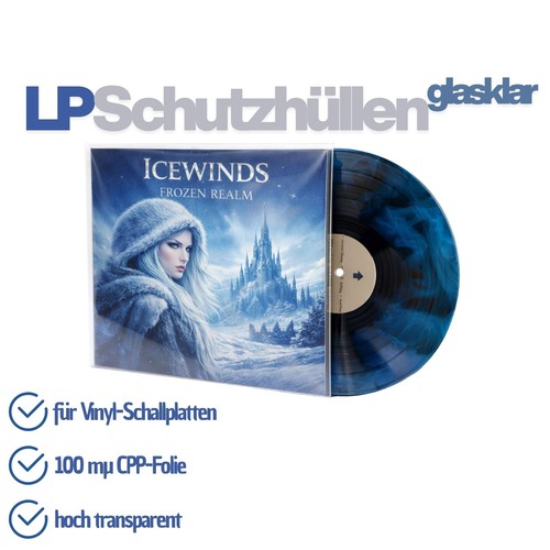 500 glasklare lp cover - lp,